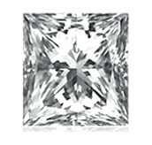 Princess cut loose diamond picture